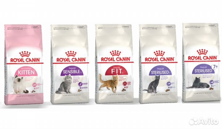 Корм Royal Canin/Pro Plan для кошек и собак