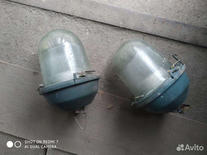 Уличный плафон, фонарь СССР