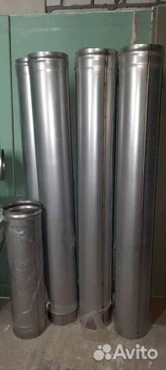 Трубы для дымохода д.130мм толщ.1мм нерж. 304