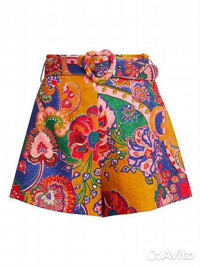 Льняные шорты Zimmermann оригинал новые