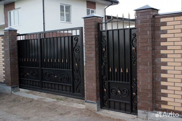 Кованые ворота