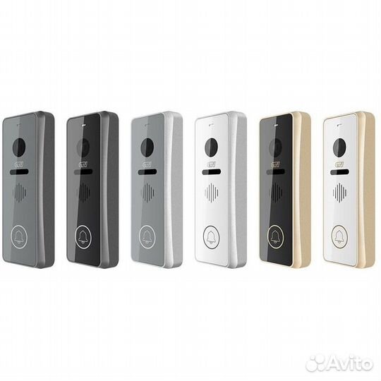 CTV-D4001FHD шампань вызывная панель видеодомофона