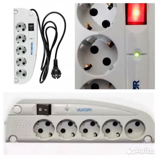 Сетевой фильтр, силовой провод