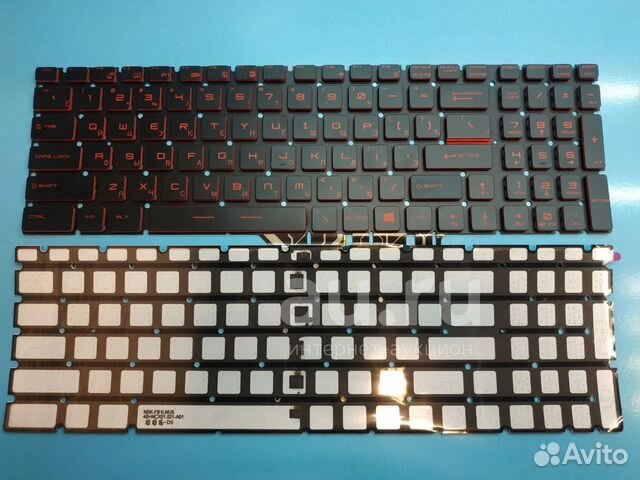 Клавиатура V143422GK1 MSI GE62 GL72