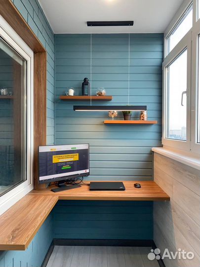 Остекление и обшивка балконов