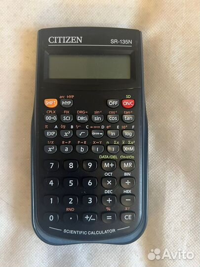 Калькулятор citizen sr-135n