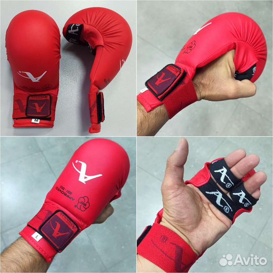 Перчатки для каратэ накладки на руки Arawaza