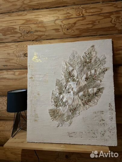 Декоративная картина из гиспа