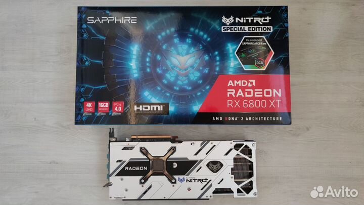 Видеокарта Sapphire Nitro+ RX6800XT 16Gb