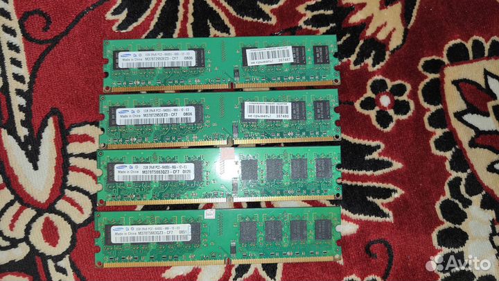 Оперативная память ddr2 6гб Samsung