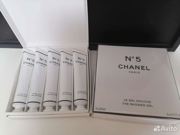 Набор гелей для душа Chanel №5