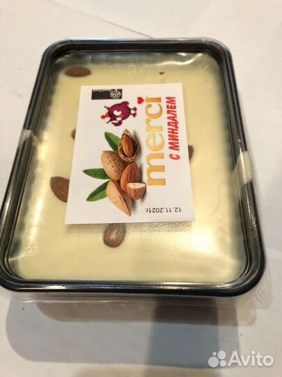 Шоколад мерси с миндалём опт