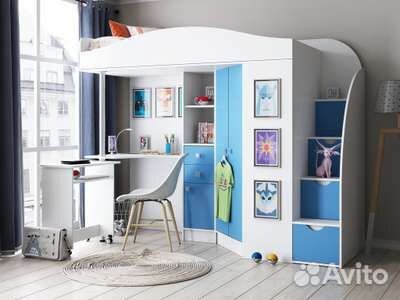 Детская кровать чердак