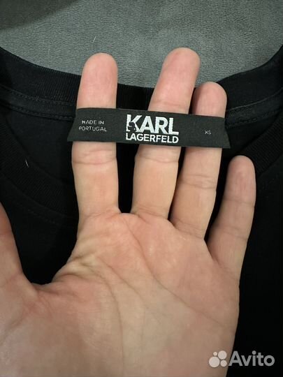 Футболка karl lagerfeld женская xs