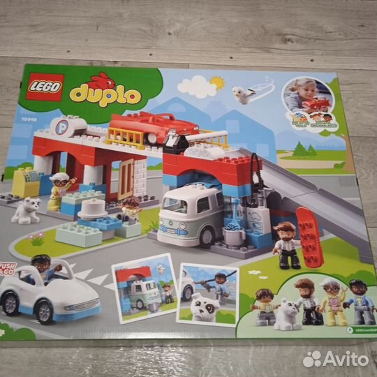 Лего дупло 10948 Гараж и автомойка