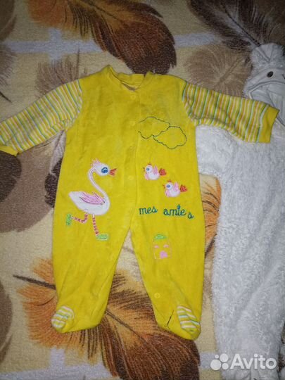 Утеплённые комбинезоны для девочки 56-62