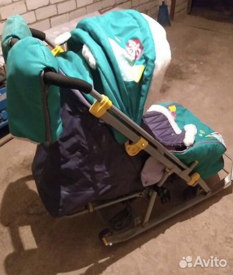 Коляска санки