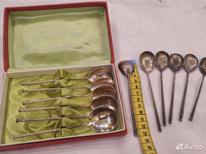 Чайные ложки мельхиор