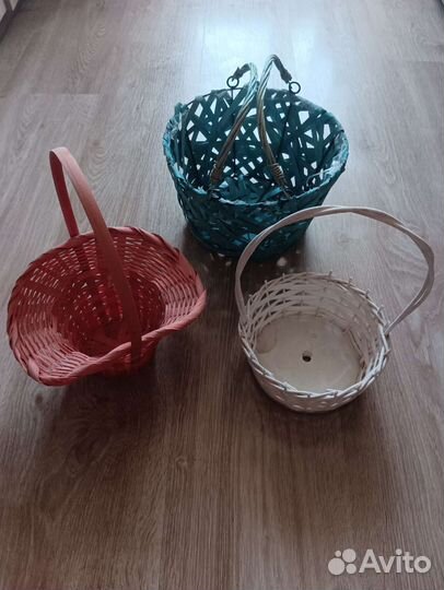 Корзина плетеная