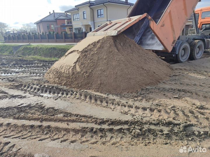 Песок с доставкой для подсыпки