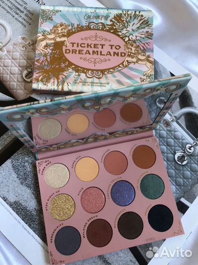 Палетки Colour pop новые