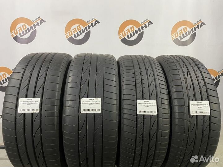 Bridgestone Dueler H/P Sport 235/55 R19 и 255/50 R19