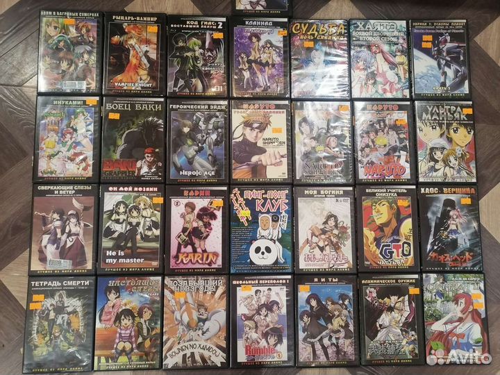 Коллекция аниме dvd японские мультфильмы