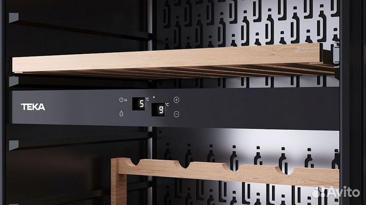 Винный шкаф teka RVI 30097 black glass (113600012)