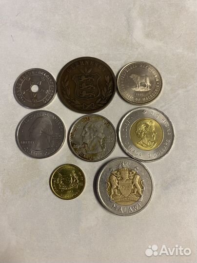 Наборы иностранных монет по одной цене