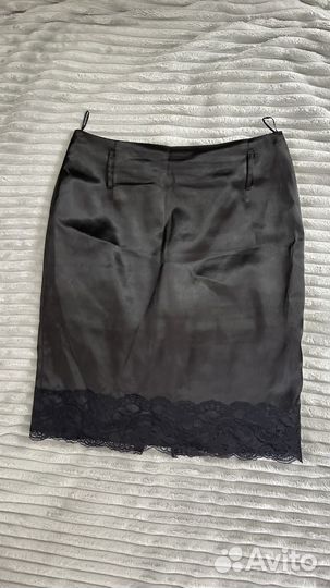 Юбка атласная 46