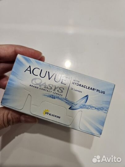 Линзы контактные acuvue oasys двухнедельные