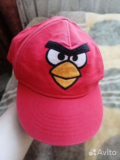Кепка angry birds красная