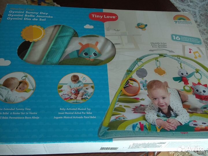 Развивающий коврик tiny love