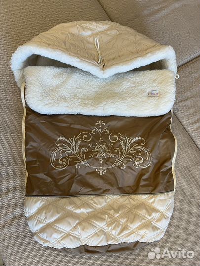 Зимний конверт в коляску