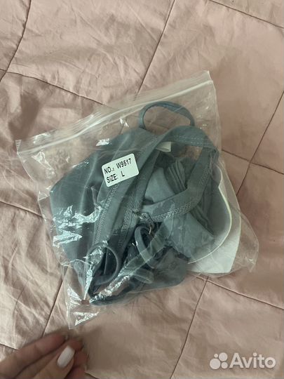 Купальник новый серый