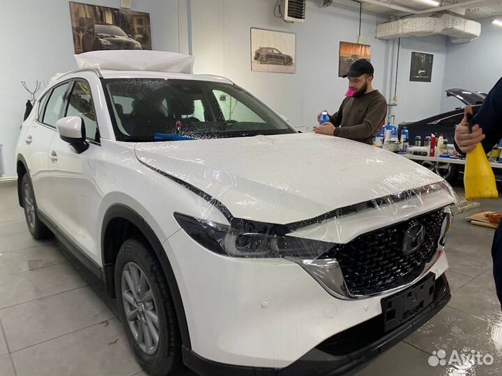 Оклейка, бронирование авто, фар, лобового стекла