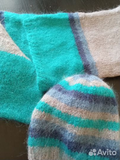 Новый шарф с шапочкой ангора