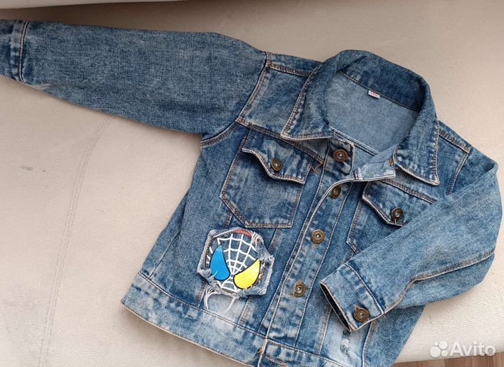 Джинсовая куртка для мальчика
