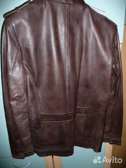 Куртка кожаная
