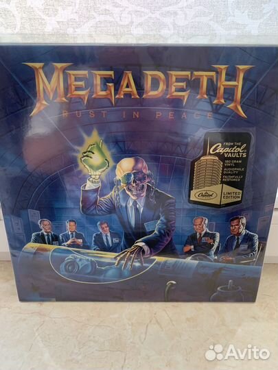 Виниловые пластинки группы Megadeth