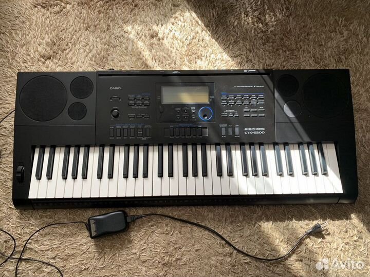 Синтезатор casio ctk 6200