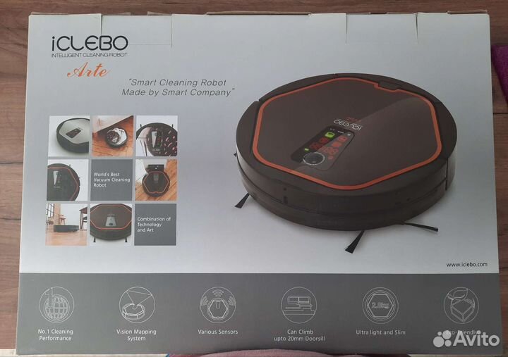 Робот пылесос iclebo arte ycr-m05-20