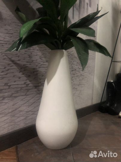 Ваза большая напольная керамика 59 см