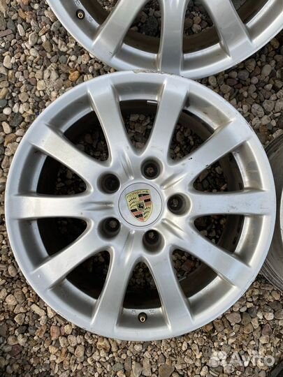 Диск литой бу Porsche Cayenne R17