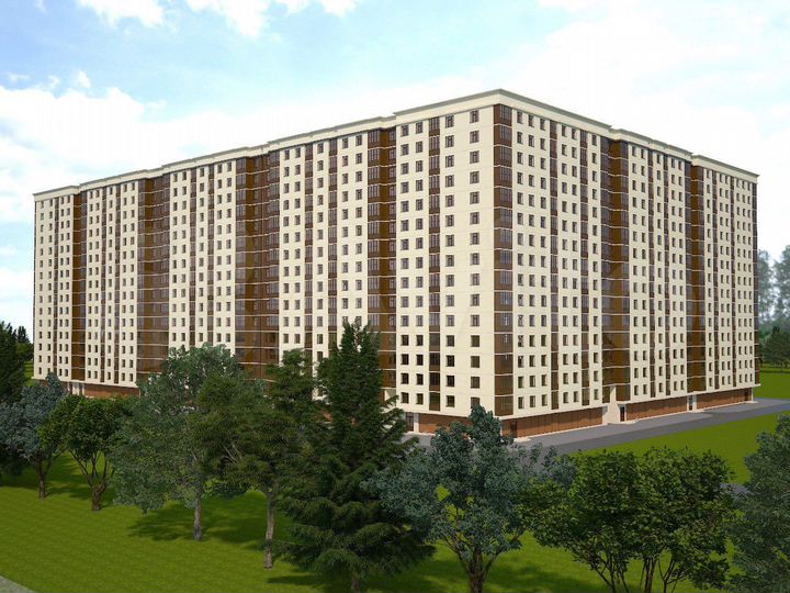 2-к. квартира, 75 м², 5/16 эт.