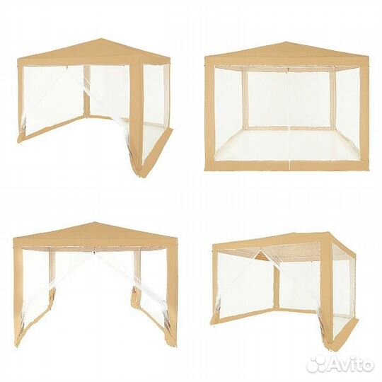 Тент садовый Green Glade 1040 3х3х2,5м полиэстер