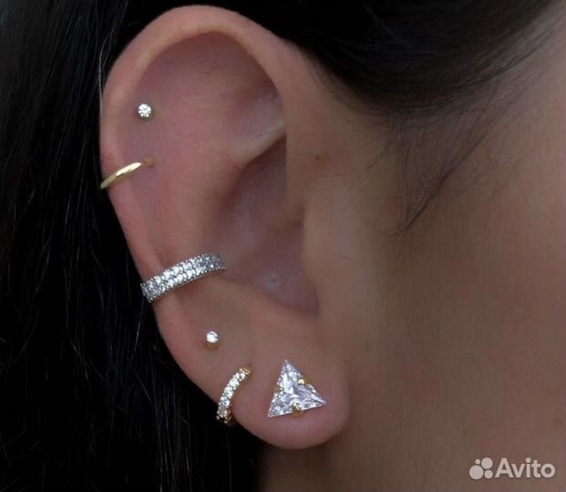 Прокол ушей пирсинг