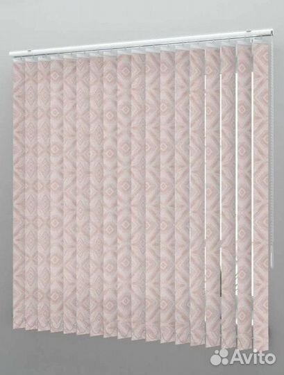 Вертикальные жалюзи тканевые пластиковые