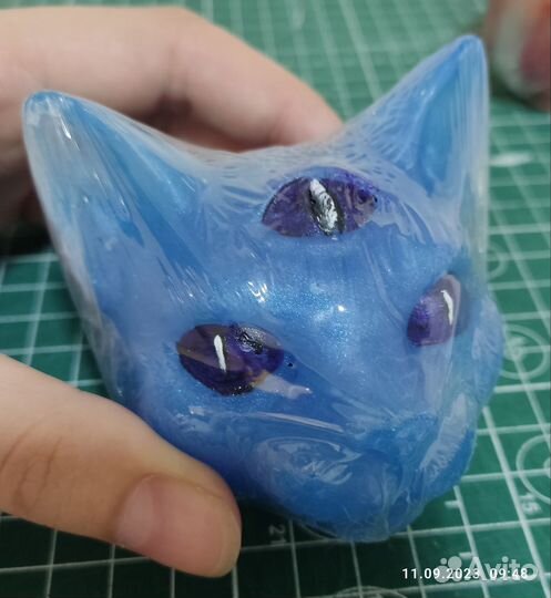 Голова кота - мыло ручной работы