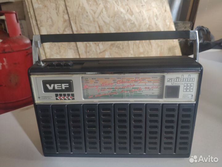 Радиоприемник СССР vef